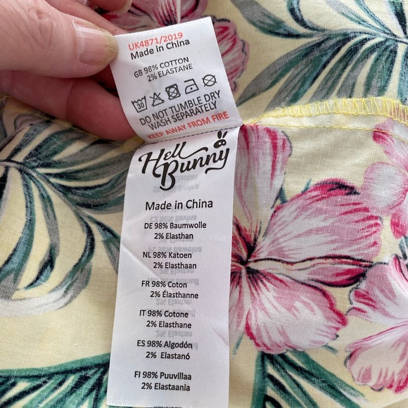 Kalani 50’s Dress by Hell Bunny - Picture 12 of 16